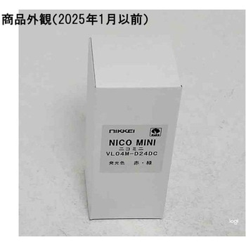小型回転灯Φ45 ニコミニ DC12～24V VL04M-D24シリーズ 日恵製作所