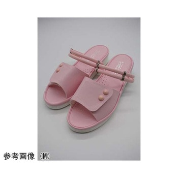 2WAY面ファスナーサンダル ピンク 7703シリーズ 山一