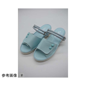 2WAY面ファスナーサンダル ブルー 7703シリーズ 山一