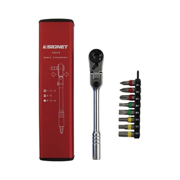 ミニラチェ 60ギア フレックスヘッドタイプ フレックスミニラチェットセット SIGNET(シグネット)