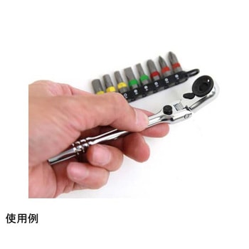 ミニラチェ 60ギア フレックスヘッドタイプ フレックスミニラチェットセット SIGNET(シグネット)