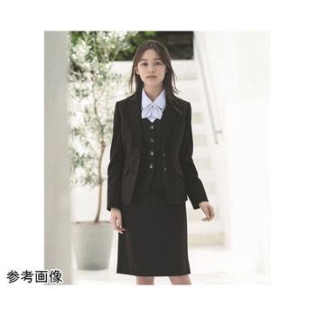 ENJOY ジャケット STRETCH KNIT 685-10 ブラック EAJ685シリーズ カーシーカシマ