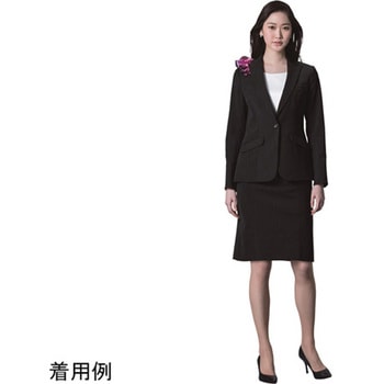 ENJOY マーメイドラインスカート AIR SWING SUITS 1STORY ブラック EAS639シリーズ カーシーカシマ