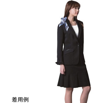 ENJOY マーメイドラインスカート AIR SWING SUITS 1STORY ダイヤモンドブラック EAS647シリーズ カーシーカシマ