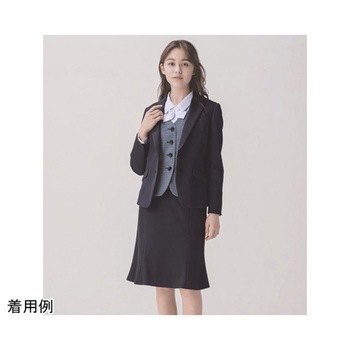 ENJOY マーメイドラインスカート STRETCH KNIT ネイビー EAS688シリーズ カーシーカシマ