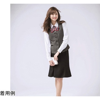 ENJOY マーメイドラインスカート STRETCH KNIT ネイビー EAS688シリーズ - カーシーカシマ