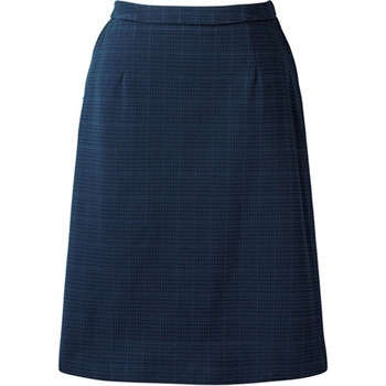 ENJOY Aラインスカート ネイビー EAS900シリーズ カーシーカシマ