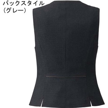トラッドパターンベストグレイ1265A13号 - crocs