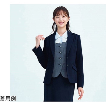 ENJOY ベスト TWEEDY CHECK ピンク EAV684シリーズ カーシーカシマ