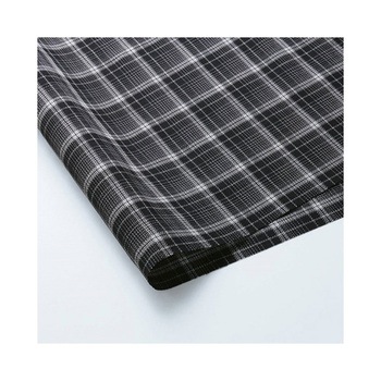 ENJOY オーバーブラウス AIR MESH CHECK ブラック ESA661シリーズ カーシーカシマ