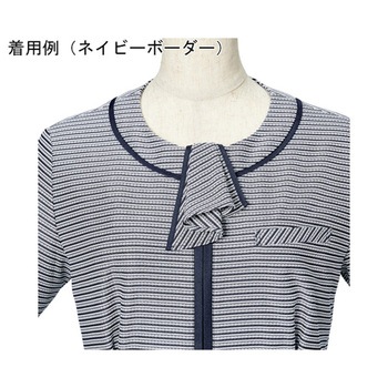 ENJOY ジャケット ロイヤルブルーボーダー ESA892シリーズ カーシーカシマ