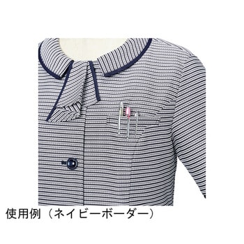 ENJOY オーバーブラウス ロイヤルブルーボーダー ESA893シリーズ カーシーカシマ