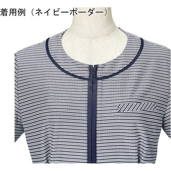 ENJOY オーバーブラウス ロイヤルブルーボーダー ESA893シリーズ カーシーカシマ