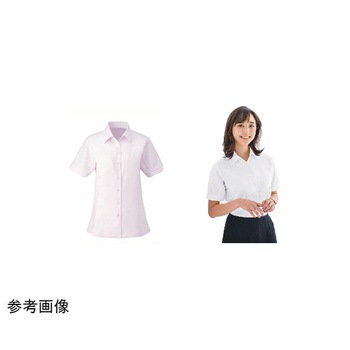 ENJOY シャツブラウス Softkarseystretch ホワイト ESB405シリーズ カーシーカシマ