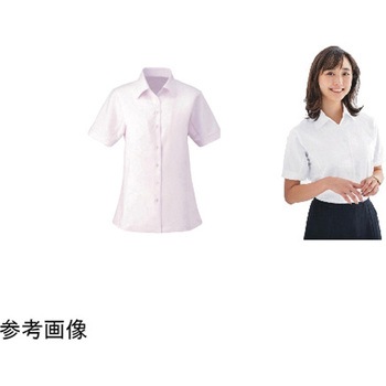 ENJOY シャツブラウス Softkarseystretch ホワイト ESB405シリーズ カーシーカシマ