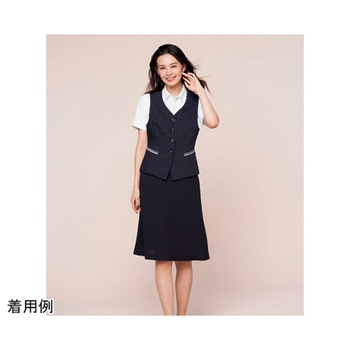 ENJOY ベスト 美スラッとSuitsAg ネイビー ESV664シリーズ カーシーカシマ
