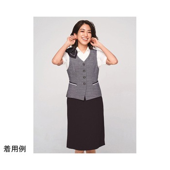 ENJOY ベスト 美スラッとSuitsAg グレー ESV664シリーズ カーシーカシマ