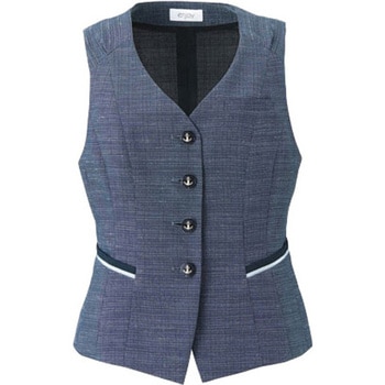 ENJOY ベスト 美スラッとSuitsAg グレー ESV664シリーズ - カーシーカシマ