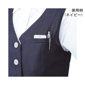 ENJOY ベスト PURETWEED ネイビー ESV705シリーズ カーシーカシマ