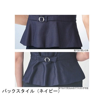 ENJOY ベスト PURETWEED ネイビー ESV705シリーズ カーシーカシマ