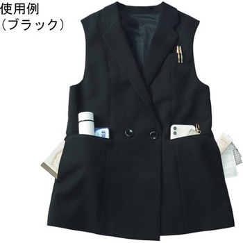 ENJOY ベスト グレージュ EAV913シリーズ カーシーカシマ