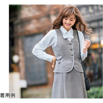 ENJOY シャツブラウス TRICOT KNIT KERSEY ブルー EWB692シリーズ カーシーカシマ