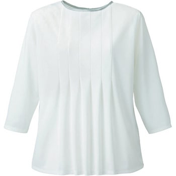 ENJOYNoir 七分袖プルオーバー 前後2WAY ホワイト NWT039シリーズ カーシーカシマ