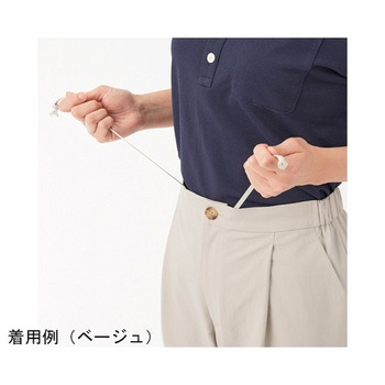 HEARTGREEN テーパードパンツ ブラック Scandinavian Pattern Collection HAK009シリーズ カーシーカシマ