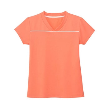 HEARTGREEN VネックTシャツ マンゴーオレンジ HM1589シリーズ カーシーカシマ