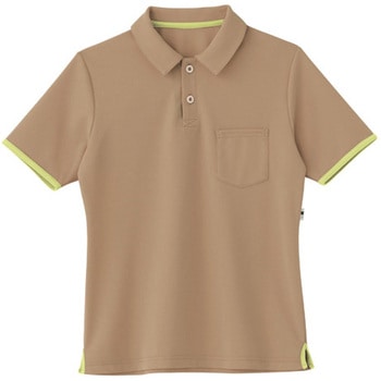 HEARTGREEN ポロシャツ V-CAT ITEM モカ HM2159シリーズ カーシーカシマ