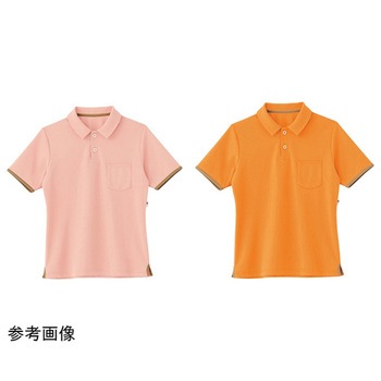 HEARTGREEN ポロシャツ V-CAT ITEM キャロットオレンジ HM2159シリーズ カーシーカシマ