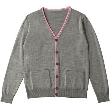 HEARTGREEN カーディガン RAINBOW CARDIGAN ストーン HM2472シリーズ カーシーカシマ