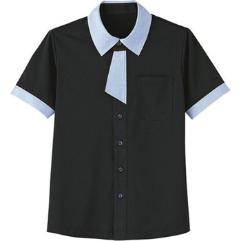 HEARTGREEN シャツブラウス KNITTI SHIRT NECKTIE 夜空 HM2629シリーズ カーシーカシマ