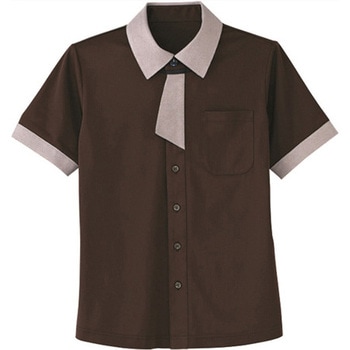 HEARTGREEN シャツブラウス KNITTI SHIRT NECKTIE 大地 HM2629シリーズ カーシーカシマ