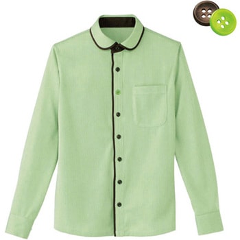 HEARTGREEN 長袖ニットシャツ KNITTI SHIRT WAFFLE 野原 HM2658シリーズ カーシーカシマ