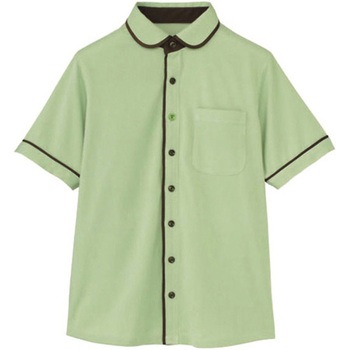 HEARTGREEN 半袖ニットシャツ KNITTI SHIRT WAFFLE 野原 HM2659シリーズ - カーシーカシマ