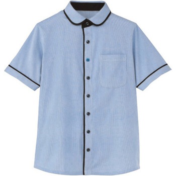 HEARTGREEN 半袖ニットシャツ KNITTI SHIRT WAFFLE 青空 HM2659シリーズ カーシーカシマ