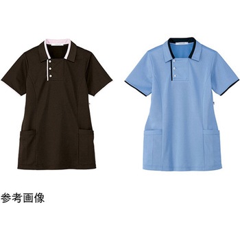 HEARTGREEN ロングポロシャツ AIR THROUGH POLO バラ園 HM2829シリーズ カーシーカシマ