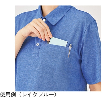 HEARTGREEN 台襟つきポロシャツ サンセットピンク HSP017シリーズ カーシーカシマ