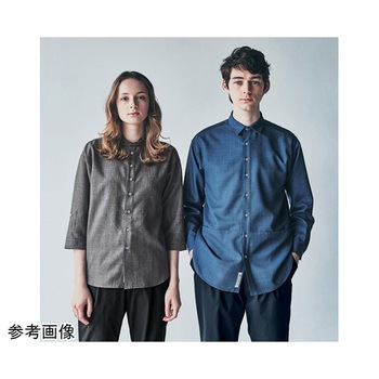 HEARTGREEN シャツ Scandinavian Pattern Collection グレー HSY010シリーズ カーシーカシマ