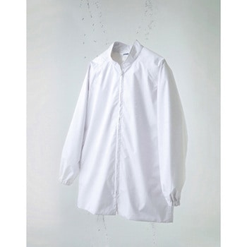 男女共用 混入だいきらい コート 防水 ホワイト MST71410シリーズ サンエス