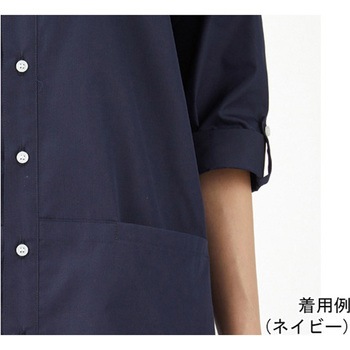 HEARTGREEN ロングシャツ Scandinavian Pattern Collection ブラック HSY014シリーズ カーシーカシマ