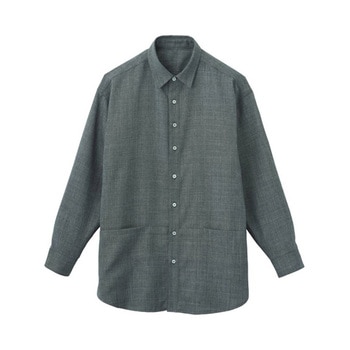 HEARTGREEN シャツブラウス Scandinavian Pattern Collection グレー HWY011シリーズ カーシーカシマ