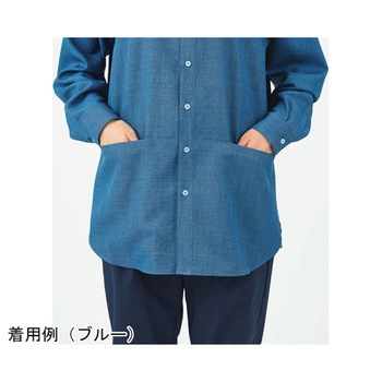 HEARTGREEN シャツブラウス Scandinavian Pattern Collection グレー HWY011シリーズ カーシーカシマ
