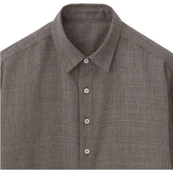 HEARTGREEN シャツブラウス Scandinavian Pattern Collection グレー HWY011シリーズ カーシーカシマ