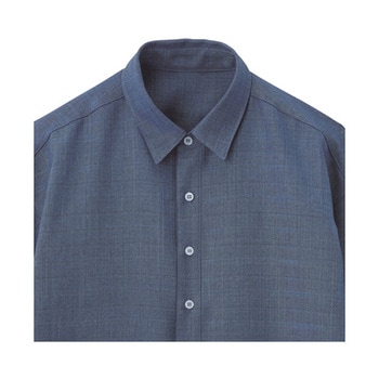 HEARTGREEN シャツブラウス Scandinavian Pattern Collection ブルー HWY011シリーズ カーシーカシマ
