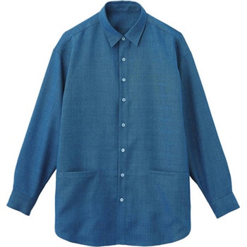 HEARTGREEN シャツブラウス Scandinavian Pattern Collection ブルー HWY011シリーズ - カーシーカシマ