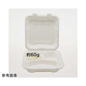 ABバガスランチ 白色 50枚×4パック入 PackStyle(パックスタイル)