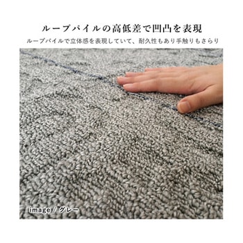 洗えるラグ ノイル グレー 13285696シリーズ スミノエ