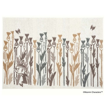 MOOMIN ラグ リトルミイワイルドフラワー 130×185cm 13476017シリーズ スミノエ